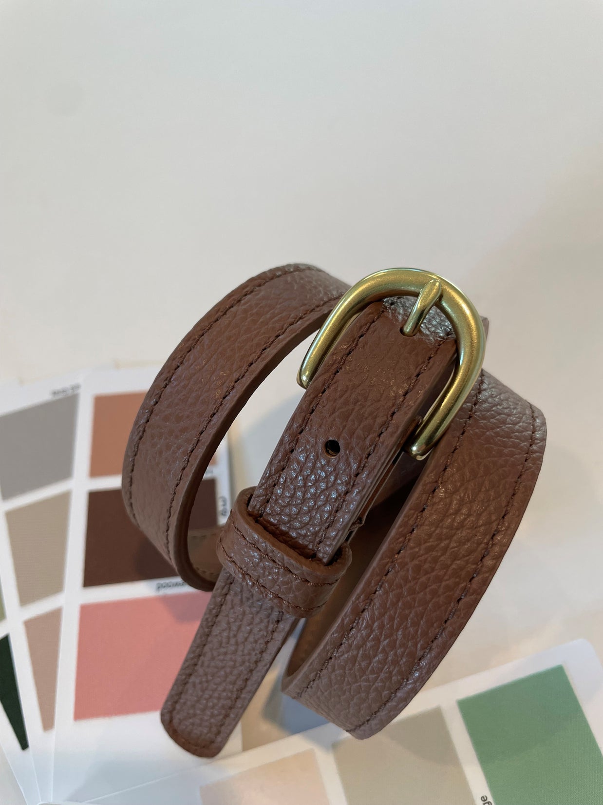 Classic AUTUMN Belt in Coffee - In stock