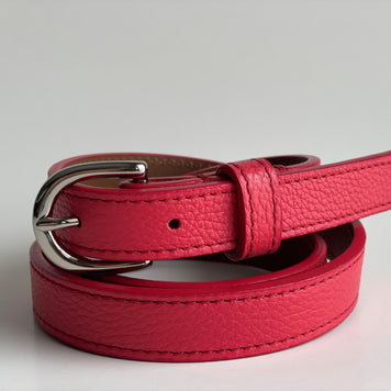 Classic SUMMER Belt in Coral Red - Shipping January 29, 2026