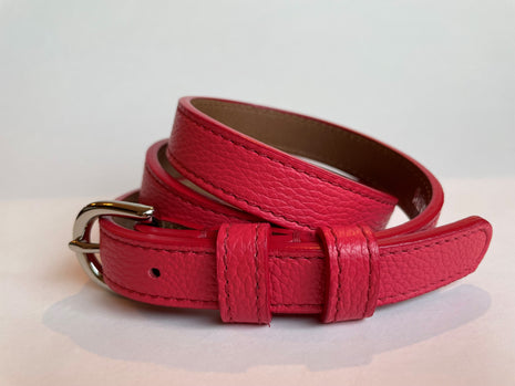Classic SUMMER Belt in Coral Red - Shipping January 29, 2026