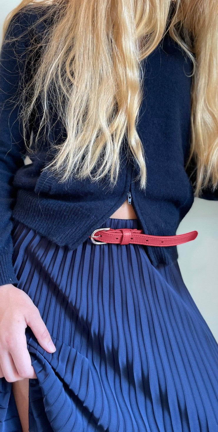 Classic SUMMER Belt in Soft Sweet Pink L696 - Shipping January 29, 2026